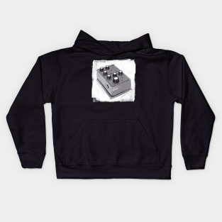MOFFENZEEF 'The Runner v2.0' Synthesizer BW Kids Hoodie